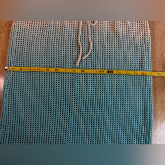 Princess Polly Auralia Knit Maxi Skirt & Top set Blue/Cream Ombre US Size 12 - Picture 7 of 10